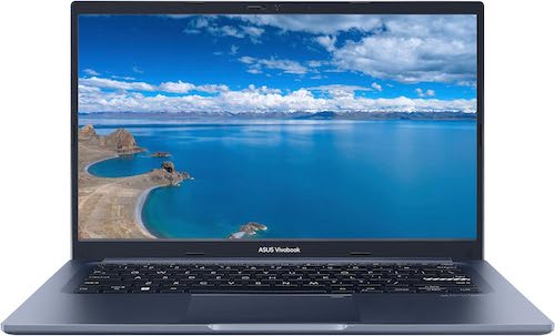 ASUS vivobook laptop with backend developer